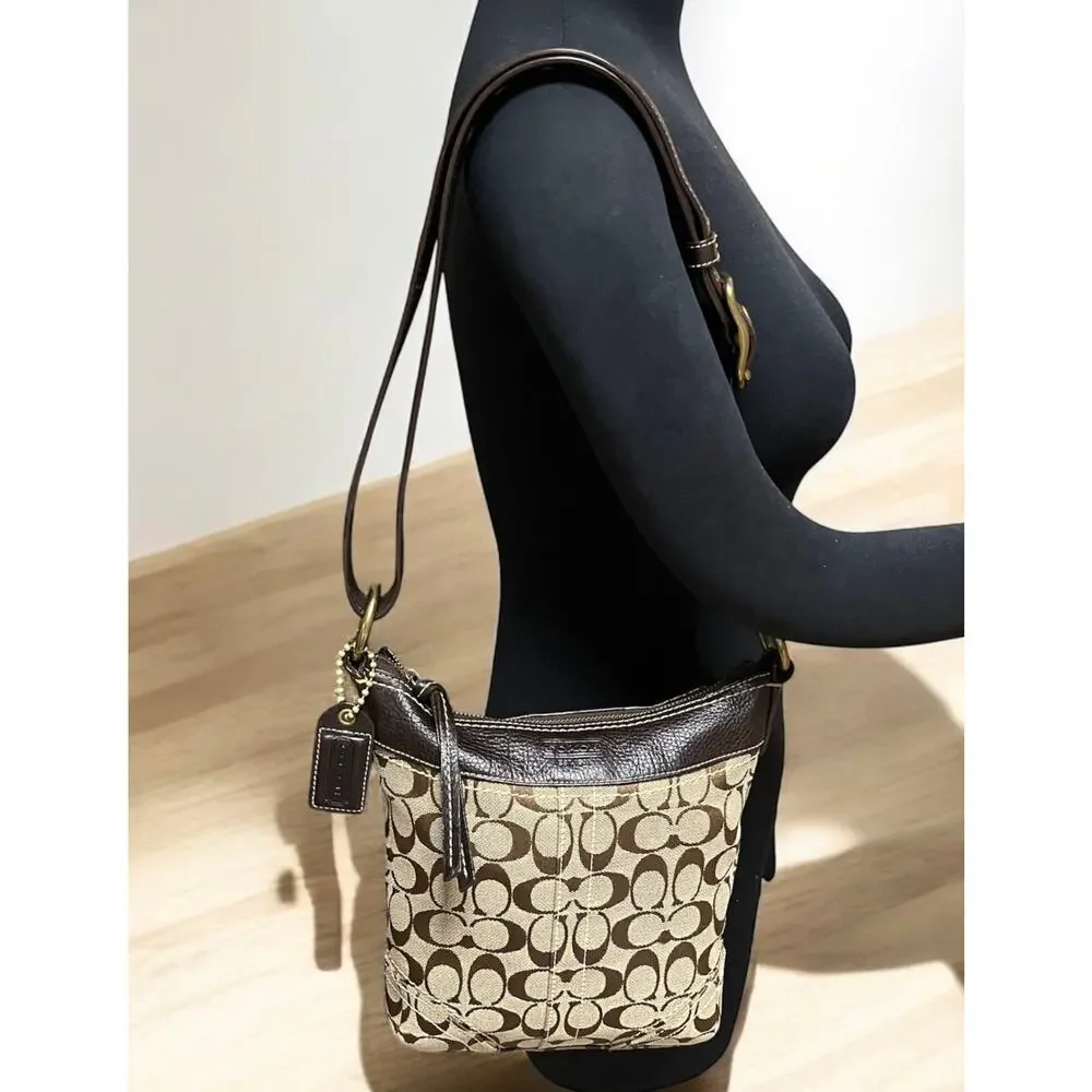 Y2K Coach 10402 Signature Duffle Bag